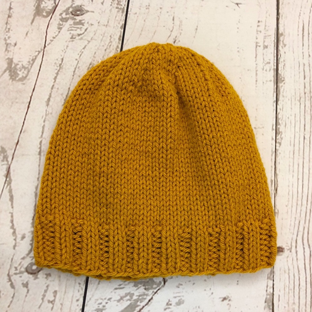 Mustard Beanie